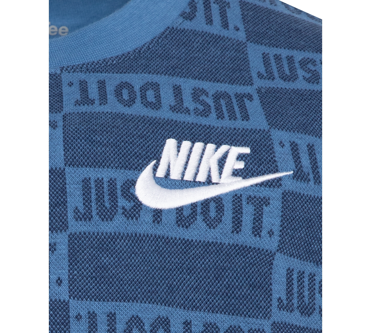 Nike Little Boys Just Do It Textured Club T-Shirt - U90midnigh