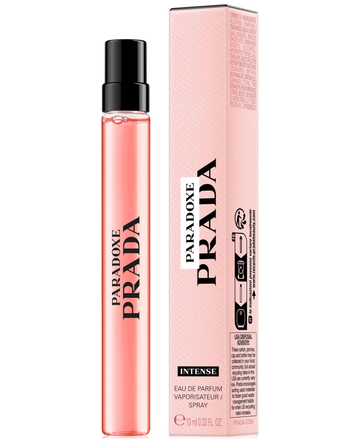 Prada Paradoxe Intense Eau De Parfum, 0.33 Oz. In No Color