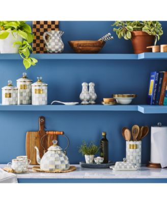 Sterling Check Butter Box