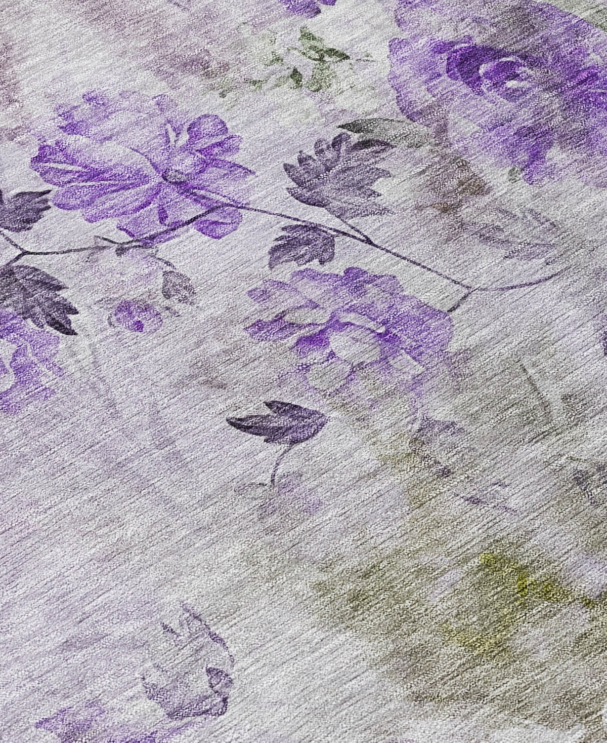 Addison Chantille Acn724 9'x12' Area Rug In Purple