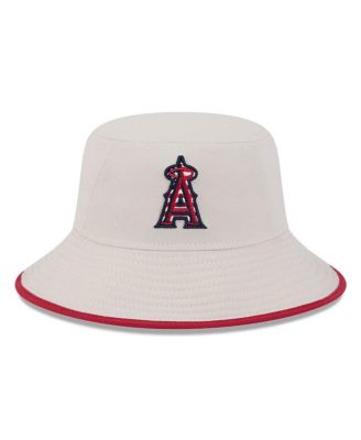 Men's Khaki Los Angeles Angels 2024 Fourth of July Bucket Hat
