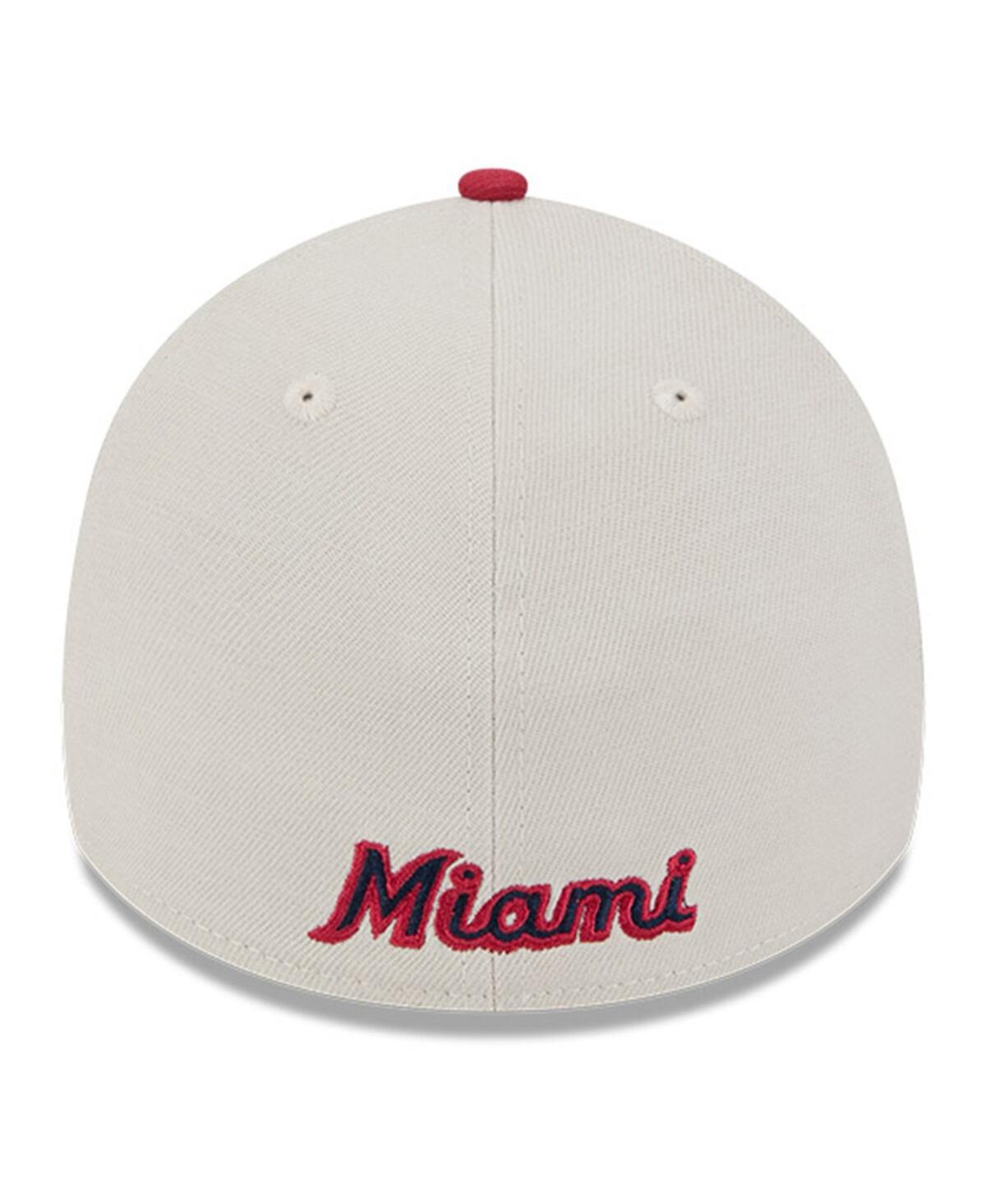 New Era Men's Red Miami Marlins 2024 Fourth of July 39THIRTY Flex Hat