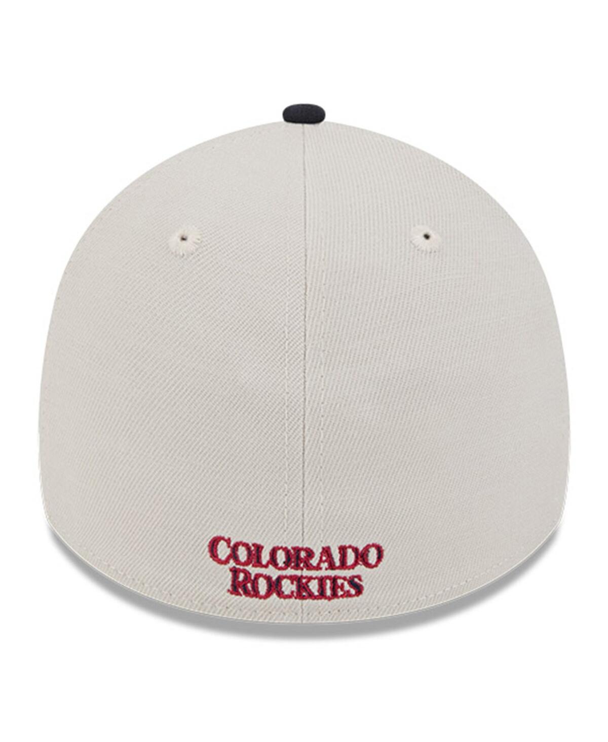 New Era Men's Black Colorado Rockies 2024 Fourth of July 39THIRTY Flex Hat