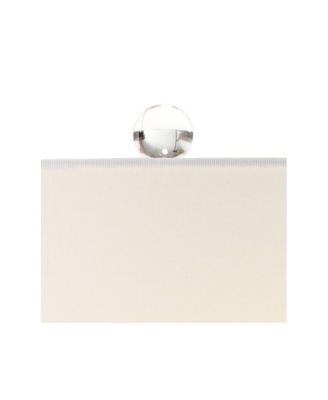 Miriam Modern Table Lamp 28 1/2" Tall Aqua Blue Fluted Glass with Table Top Dimmer White Drum Shade for Bedroom Living Room House