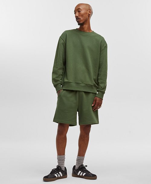 alfani Mode of One Men's Fleece Sweatshirt & Pull-On Shorts Created for Macy's Men's Fashion & Accessories