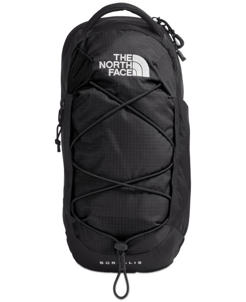 Мужская сумка The North Face Borealis Sling Crossbody, цвет: Чёрный / Белый