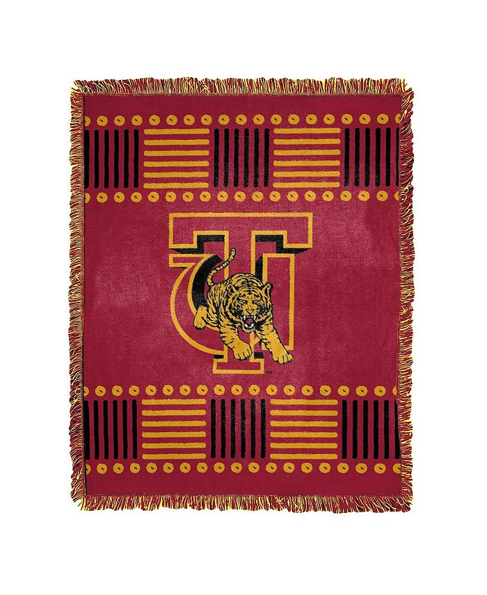 Northwest Company Group Tuskegee Golden Tigers Homage Jacquard Throw ...