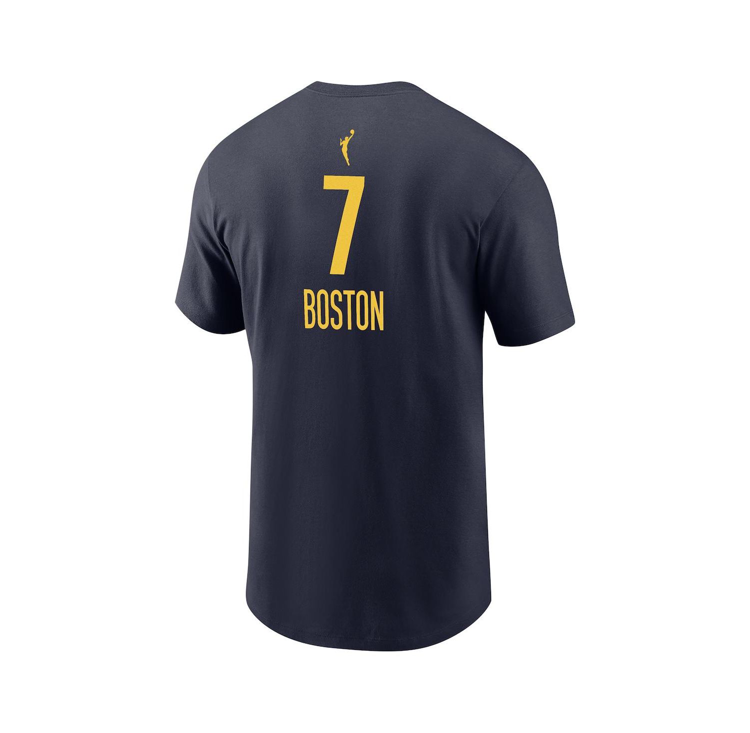 Men's and Women's Aliyah Boston Navy Indiana Fever Explorer Edition Name & Number T-Shirt