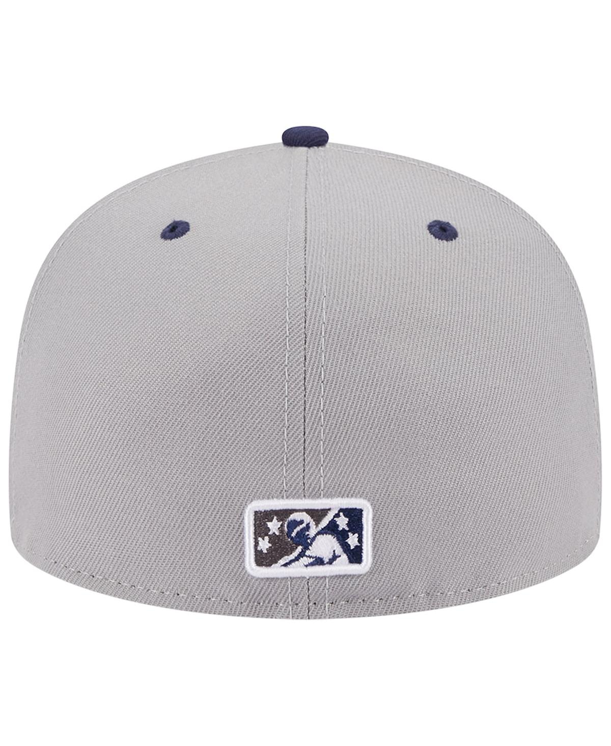 New Era Men'sPortland Sea Dogs Theme Nights Clam Bake 59FIFTY Fitted Hat - Navy