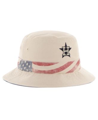 Men's Khaki Houston Astros Glory Daze Bucket Hat