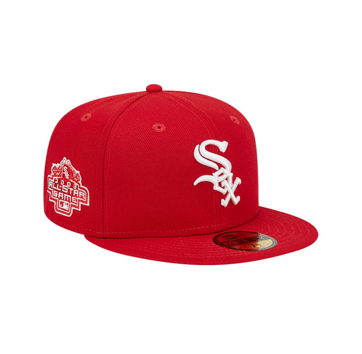 Men's Red Chicago White Sox Logo 59FIFTY Fitted Hat