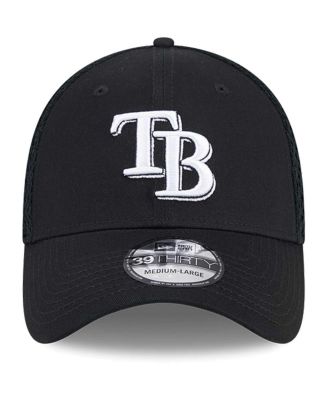 Men's Tampa Bay Rays Evergreen Black White Neo 39THIRTY Flex Hat