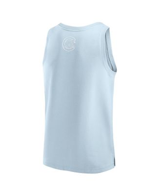 Men's Light Blue Chicago Cubs Elements Tank Top