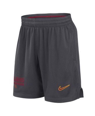 Men's Anthracite USC Trojans 2024 Sideline Mesh Shorts