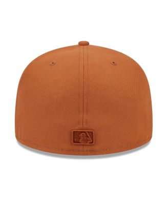 Men's Brown Cincinnati Reds Spring Color 59FIFTY Fitted Hat