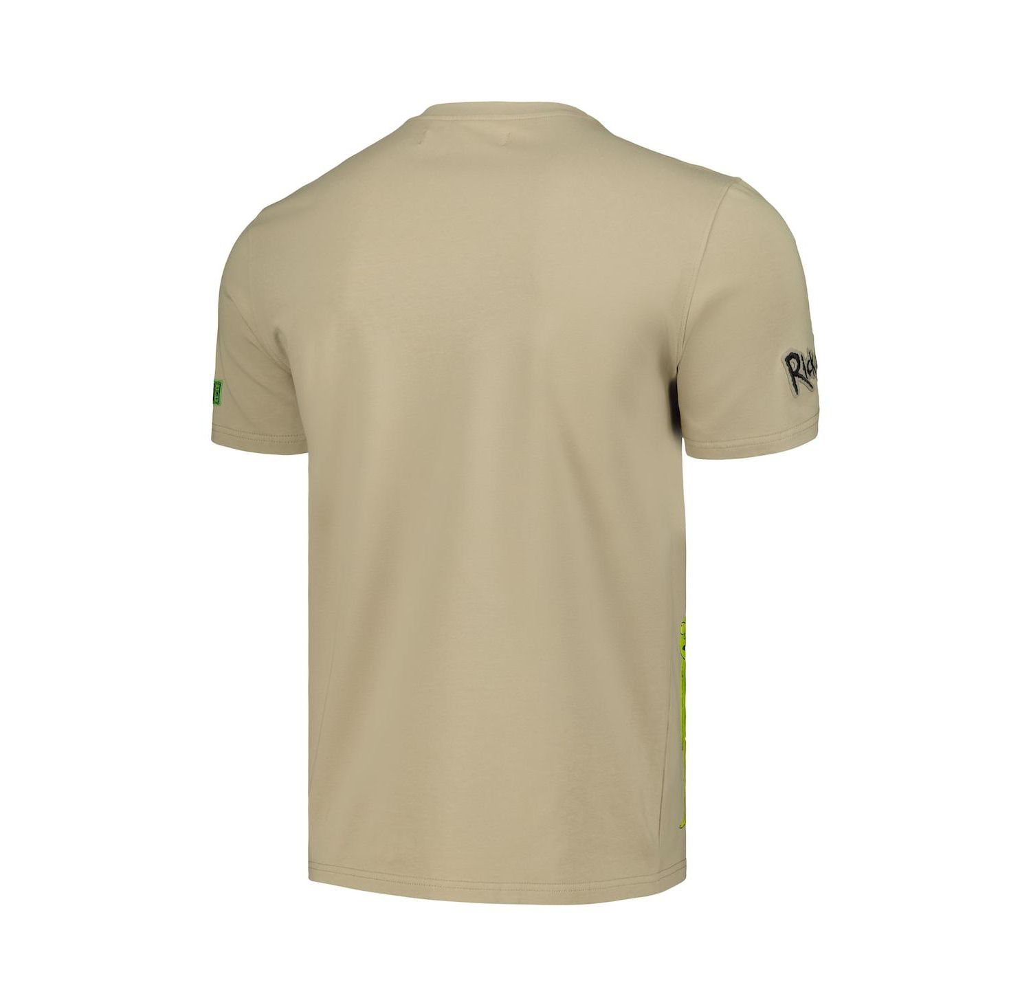Men's and Women's Khaki Rick And Morty Electric Shock Rick T-Shirt