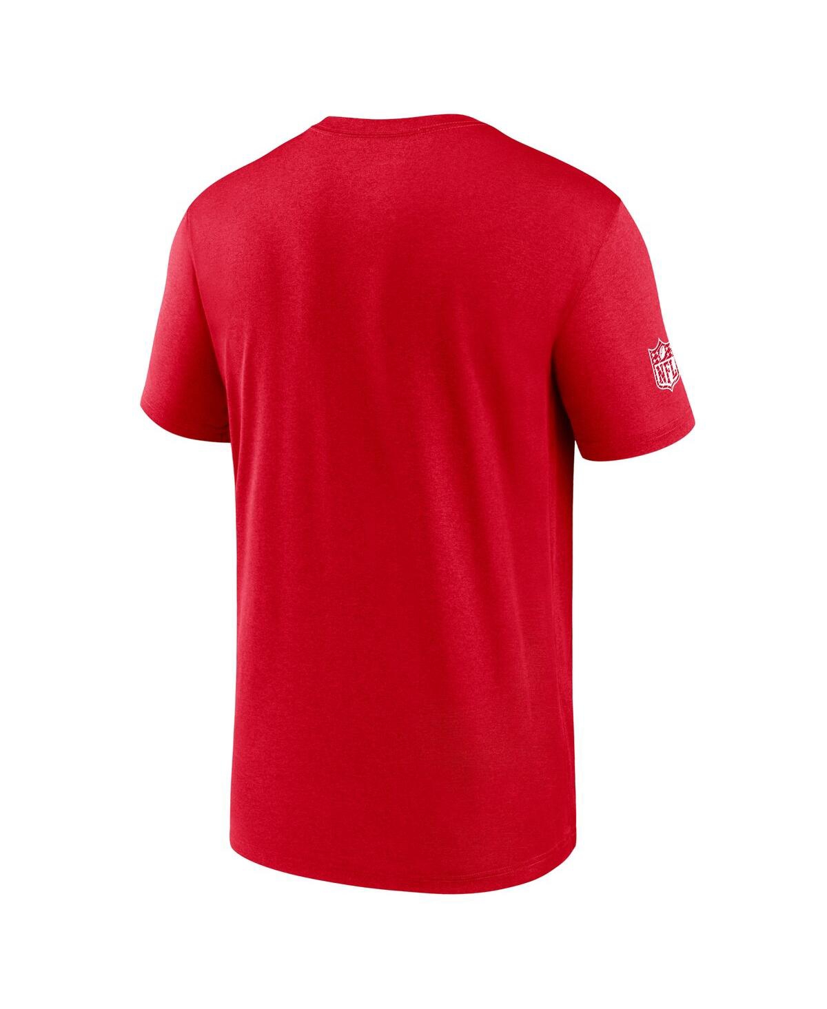 Nike Men'sKansas City Chiefs Sideline Legend Performance T-Shirt - Red