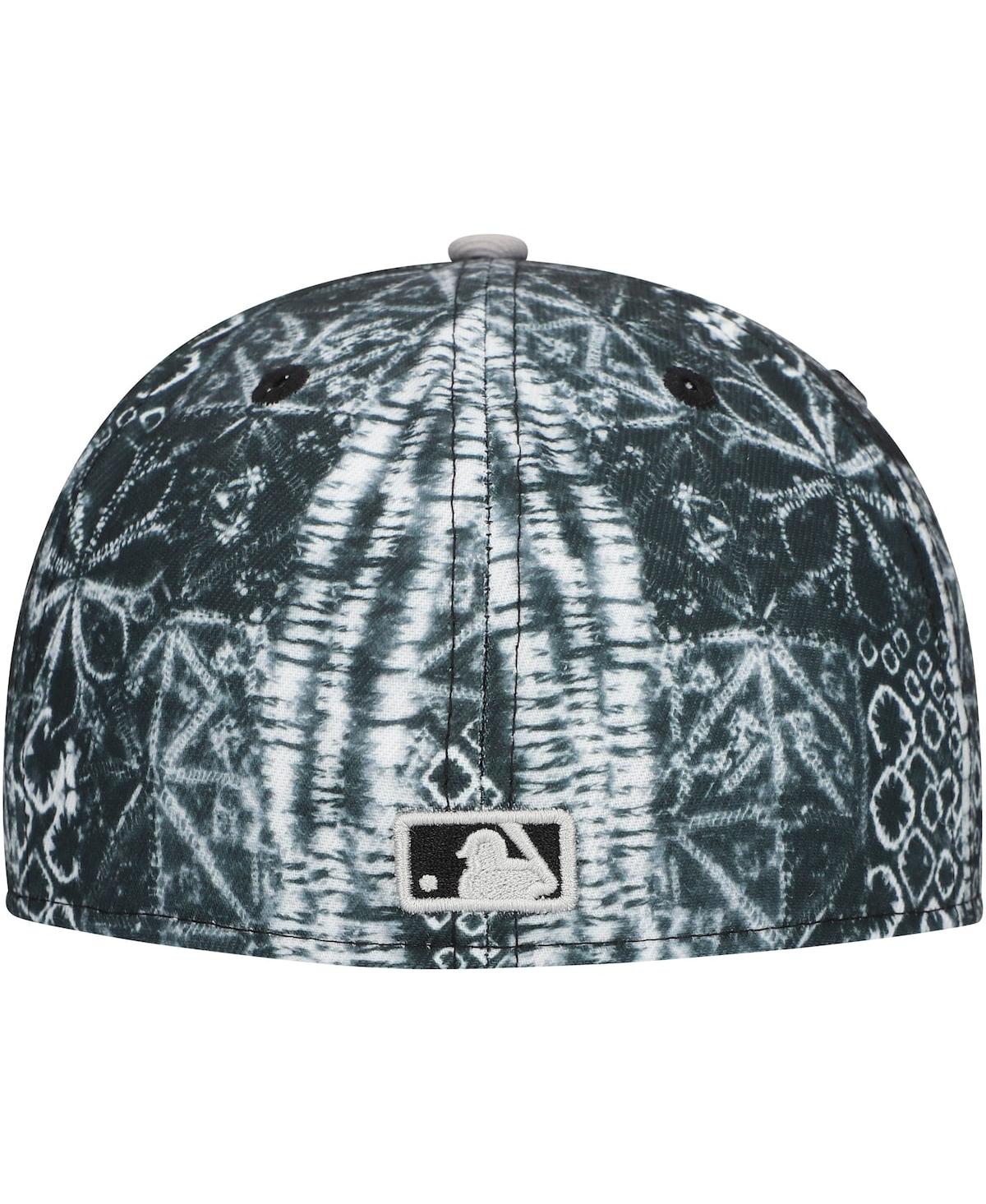 New Era Men's Black Los Angeles Dodgers Sands 59fifty Fitted Hat In Black