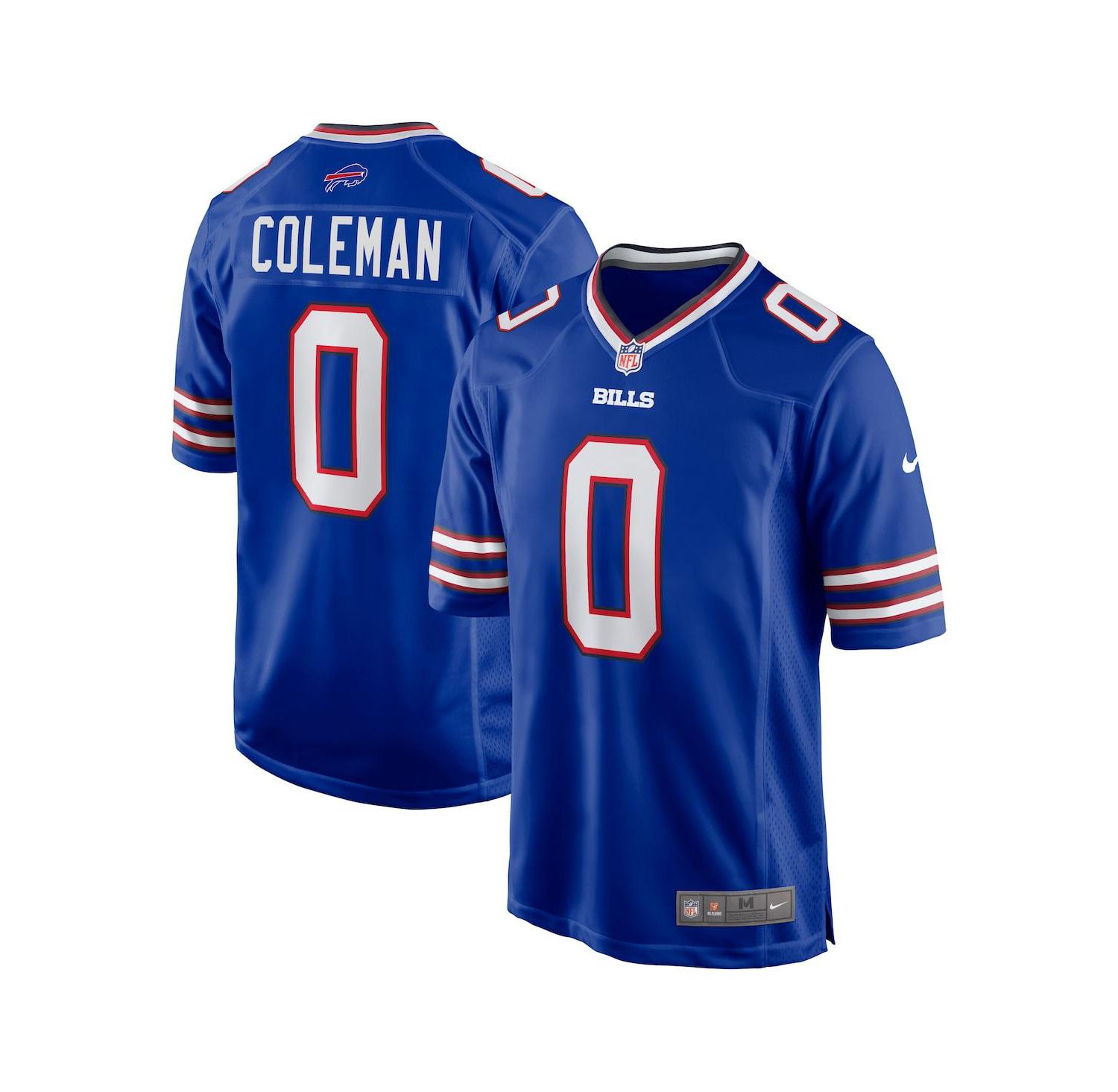 Men's Keon Coleman Royal Buffalo Bills 2024 NFL Draft Player Game Jersey