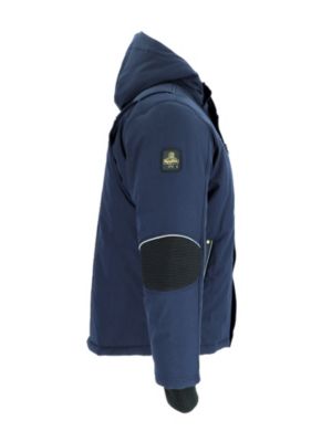 Men's 54 Gold Hooded Utility Jacket - Insulated, Waterproof, and Durable Workwear