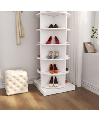 360 Rotating shoe cabinet 6 layers