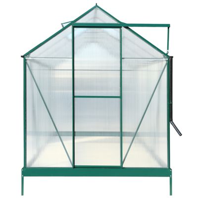 Premium Aluminum Greenhouse for Plant Growth & Ventilation