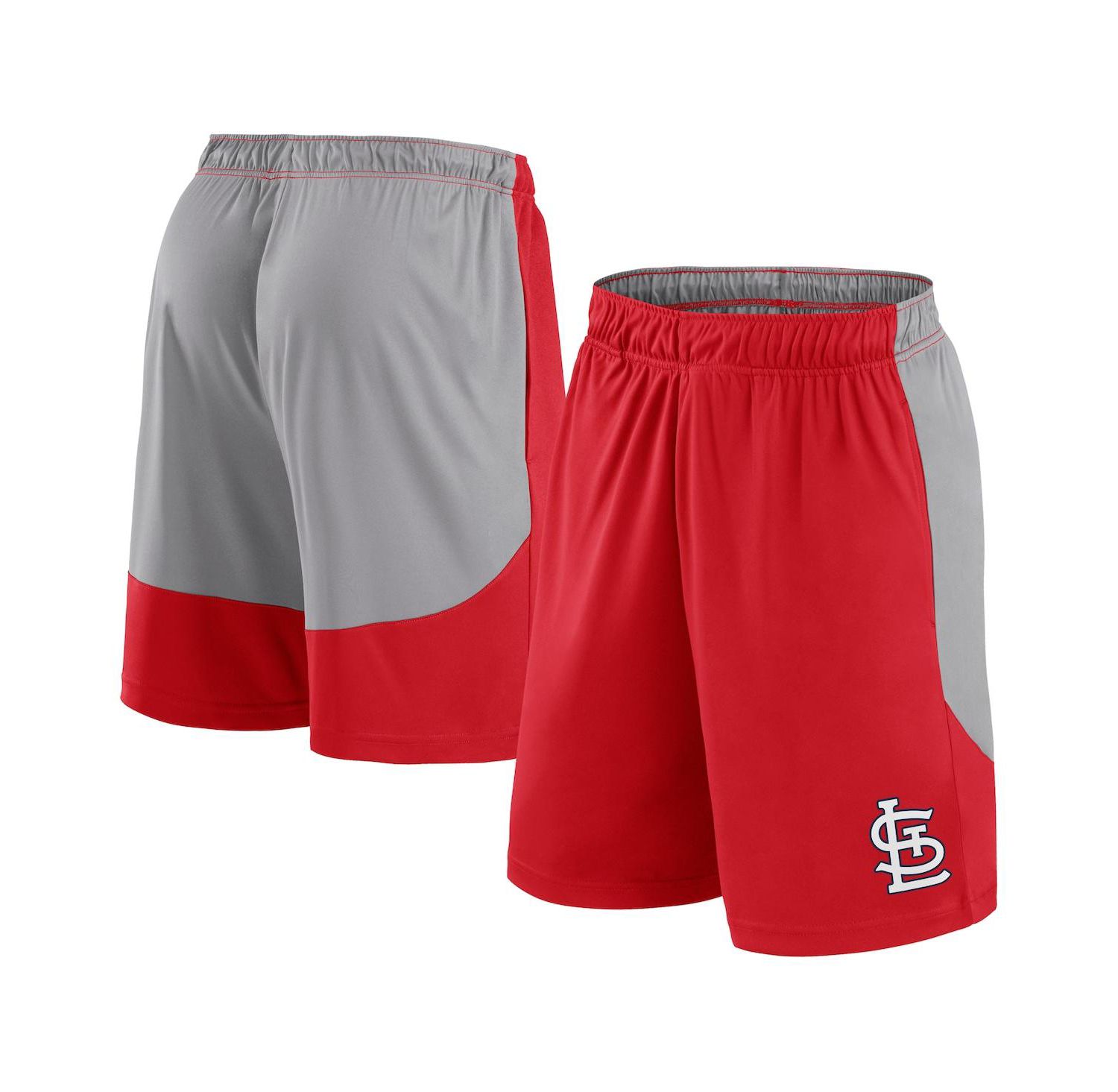 Men's Red/Gray St. Louis Cardinals Go Hard Shorts
