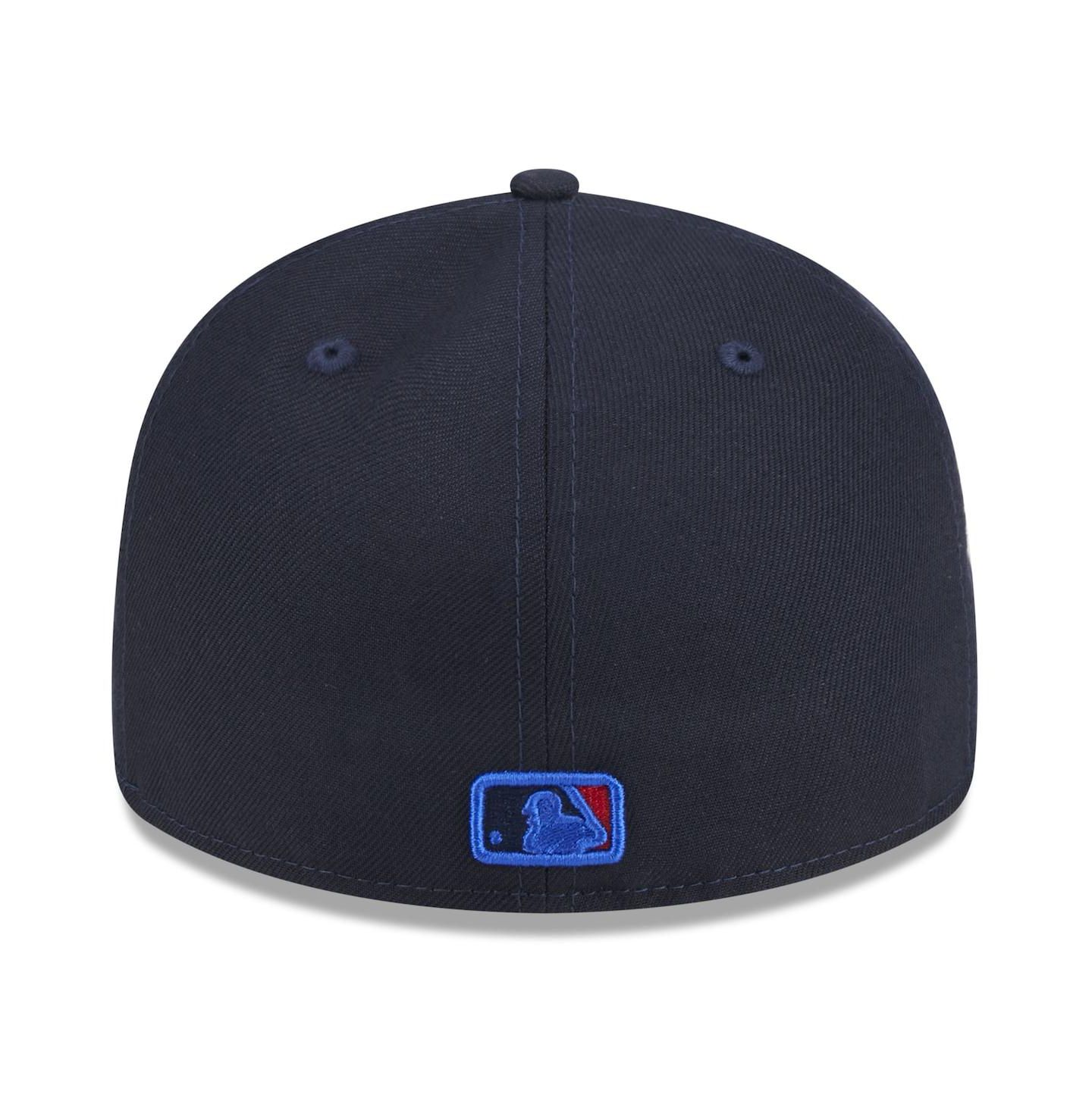 Мужская кепка New Era Royal Toronto Blue Jays 2024 City Connect Low Profile 59FIFTY Fitted Hat — фото 4