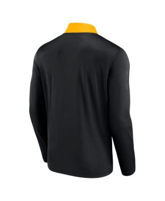 Men's Black Pittsburgh Pirates Unstoppable Quarter-Zip Top