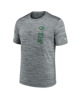 Men's Gray New York Jets 2024 Sideline Velocity Performance T-Shirt