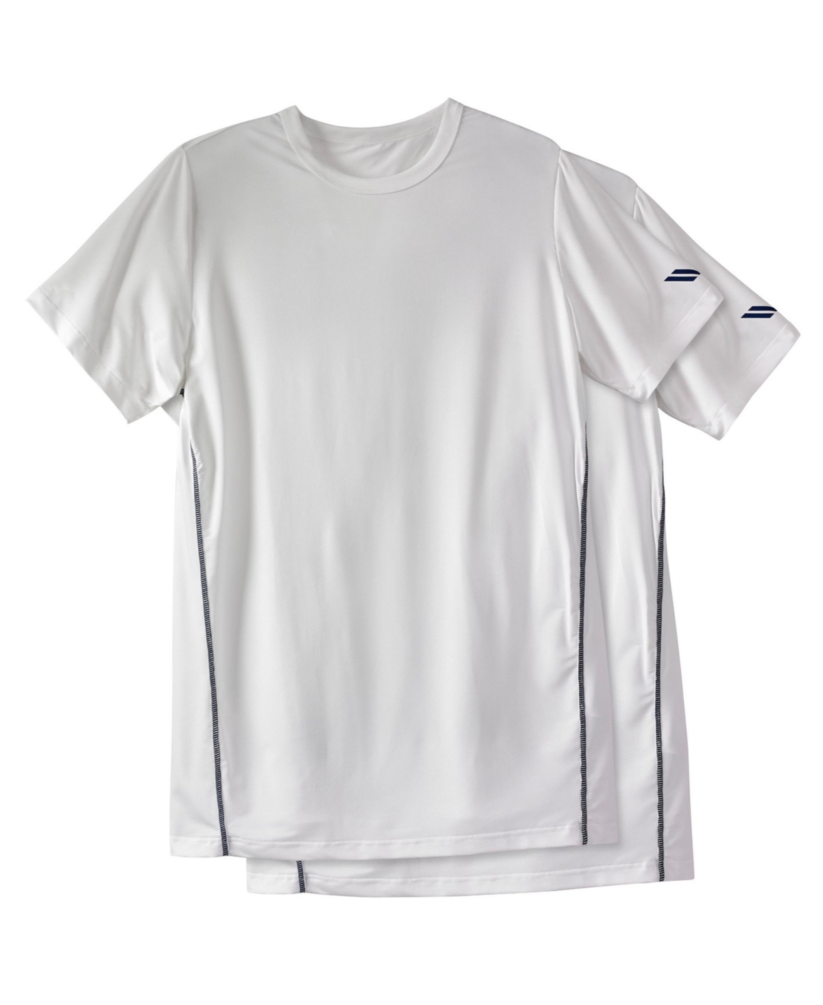 Big & Tall Ks Sport Performance Crewneck Undershirt 2-Pack - White