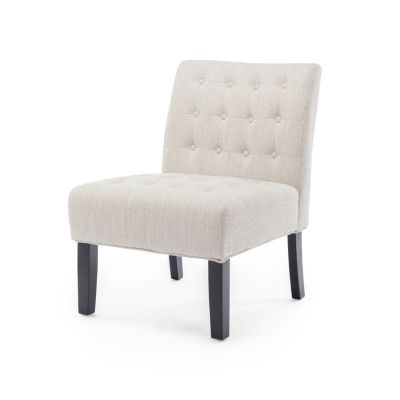 Classic Accent Chair Set with Button-Tufted Design