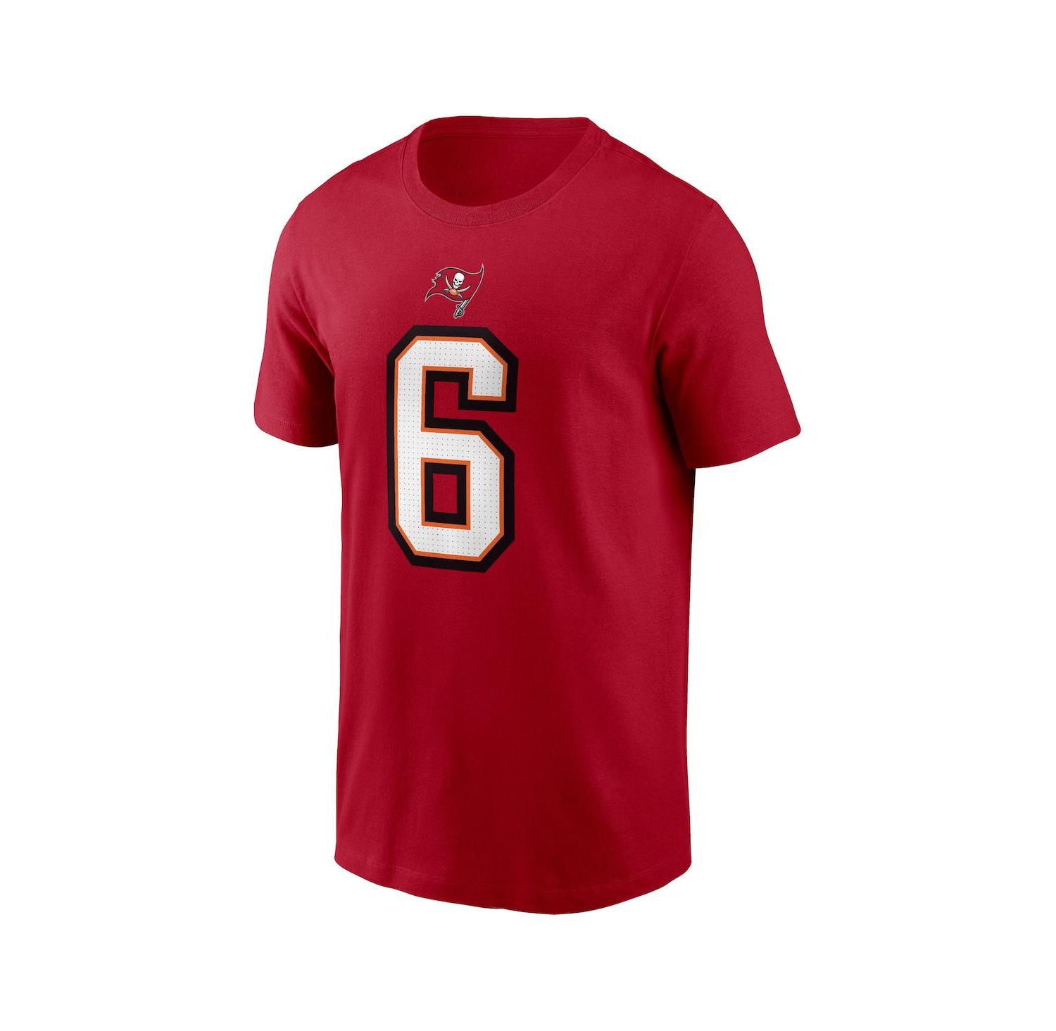 Men's Baker Mayfield Red Tampa Bay Buccaneers Player Name & Number T-Shirt