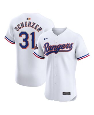 Nike Men's Max Scherzer White Texas Rangers 2024 Gold Collection Elite ...