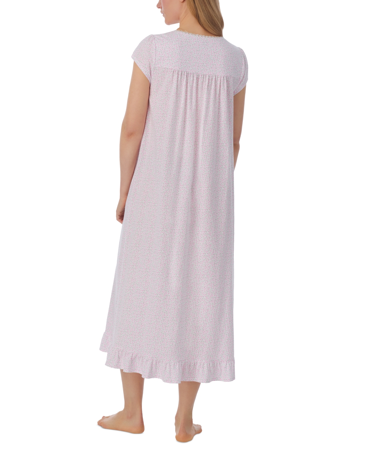 Eileen West Women's Cotton Ditsy Floral Nightgown