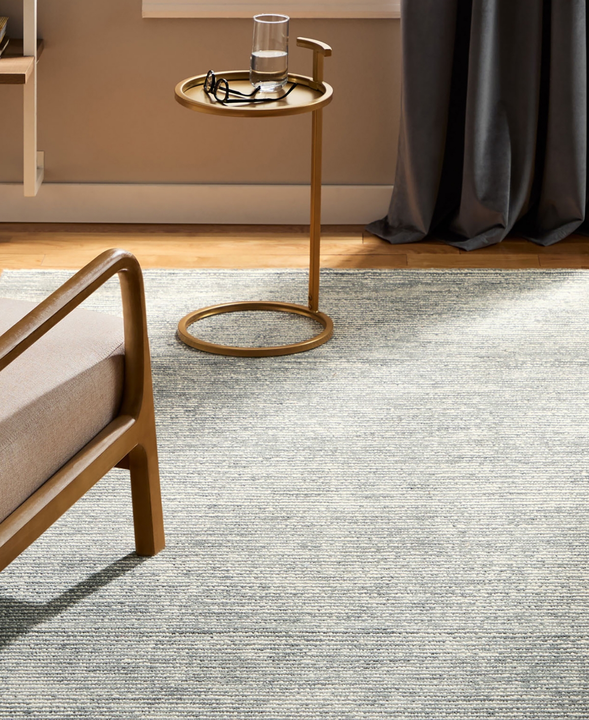 Town & Country Living Rita Luxe Ribbed Textured 9'x12' Area Rug -Ivory