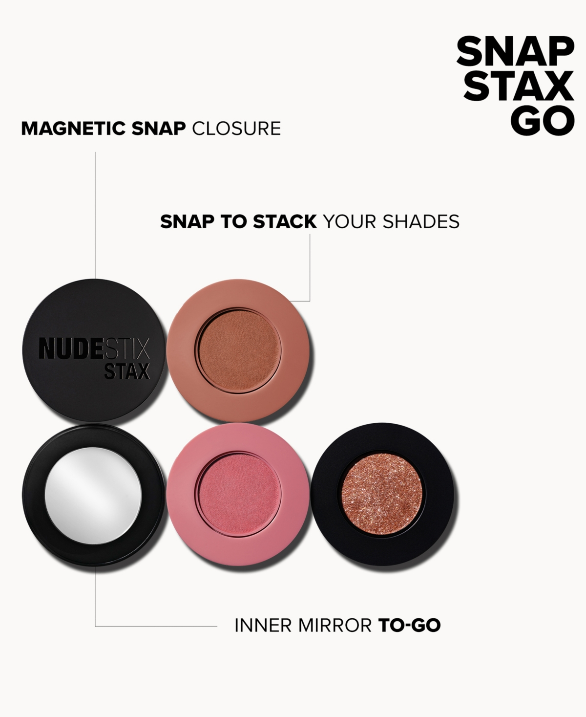 Nudestix 3-pc. Sunkissed Glow Stax Set In Love  Roses,sunkissed,bossbabe