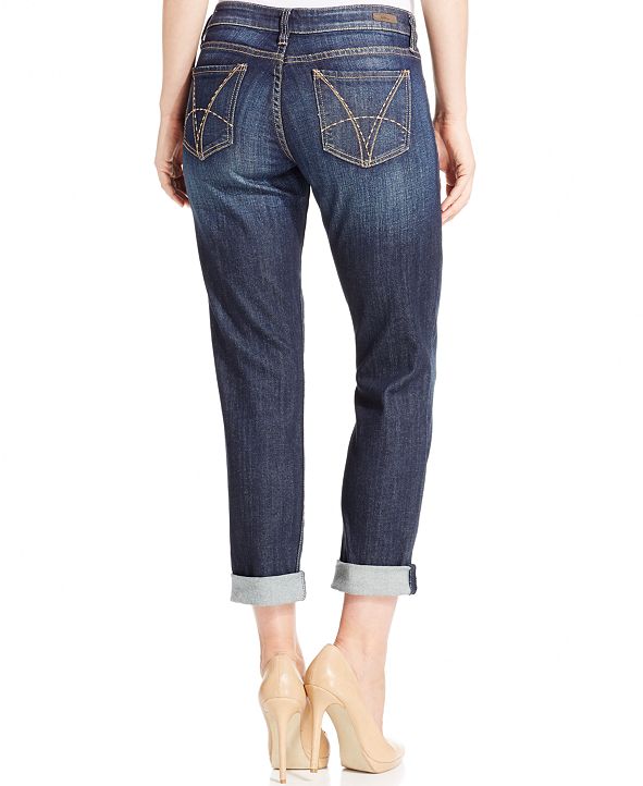 Kut from the Kloth Catherine Boyfriend Cuffed Jeans & Reviews - Jeans ...