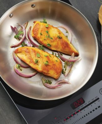 TriPly Clad Stainless Steel Glass Lid 14 Pc Cookware Set