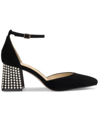 Jessica Simpson ☆ Fulian アンクルストラップ ブロックヒール Jessica Simpson Women's Fulian Ankle-Strap Block-Heel Pumps