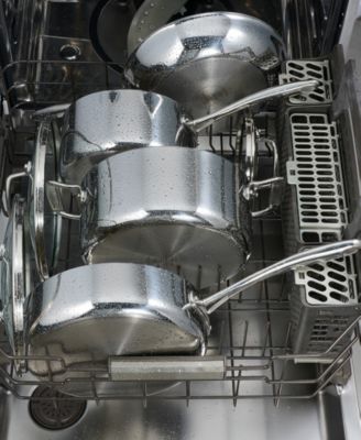 TriPly Clad Stainless Steel Glass Lid 10 Pc Cookware Set