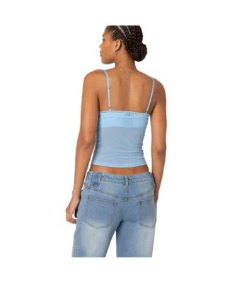 Women's Elina Sheer Mesh Bra Top