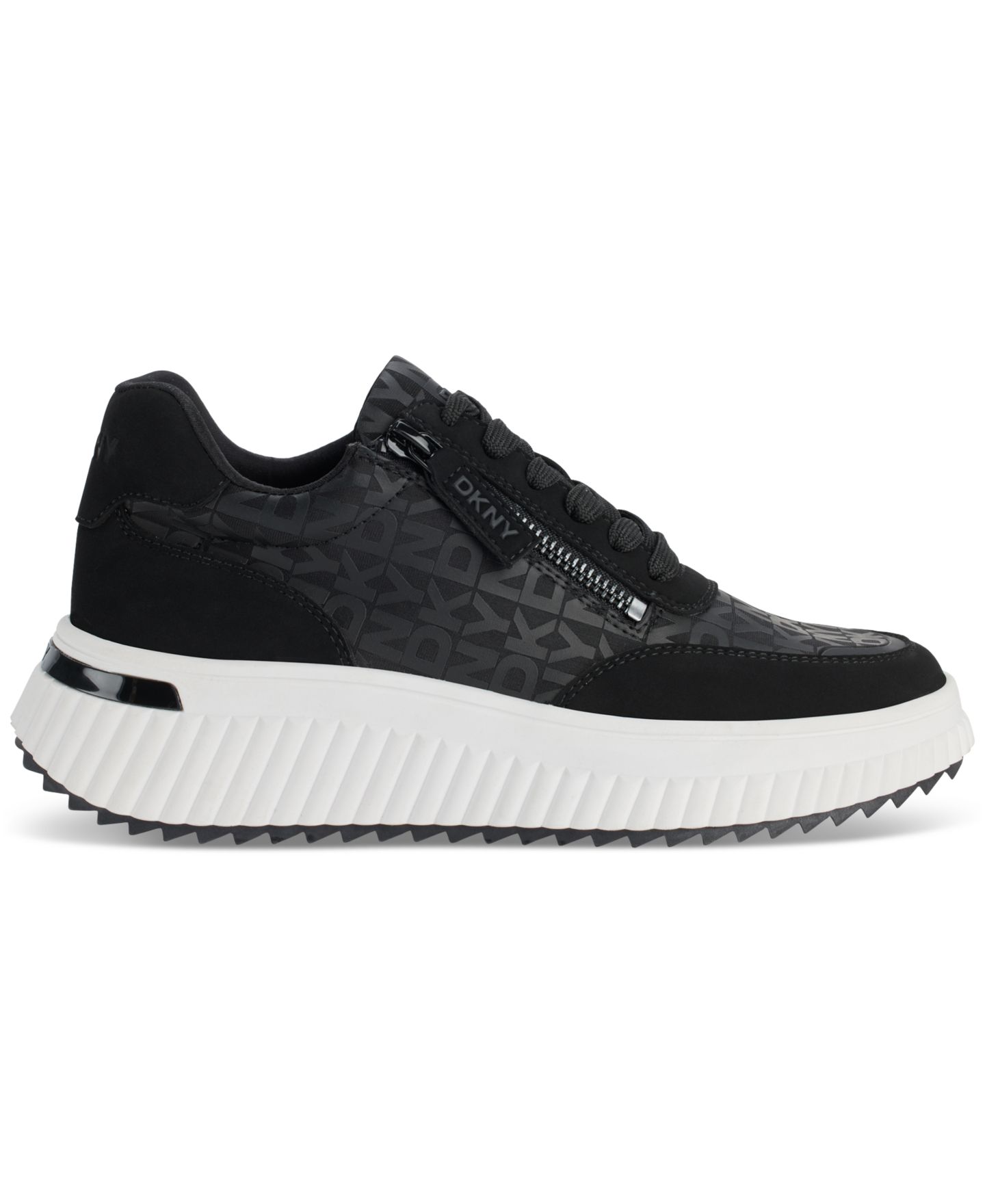 Женские кроссовки DKNY Lissa Logo Platform, цвет: Яркий белый — фото 7