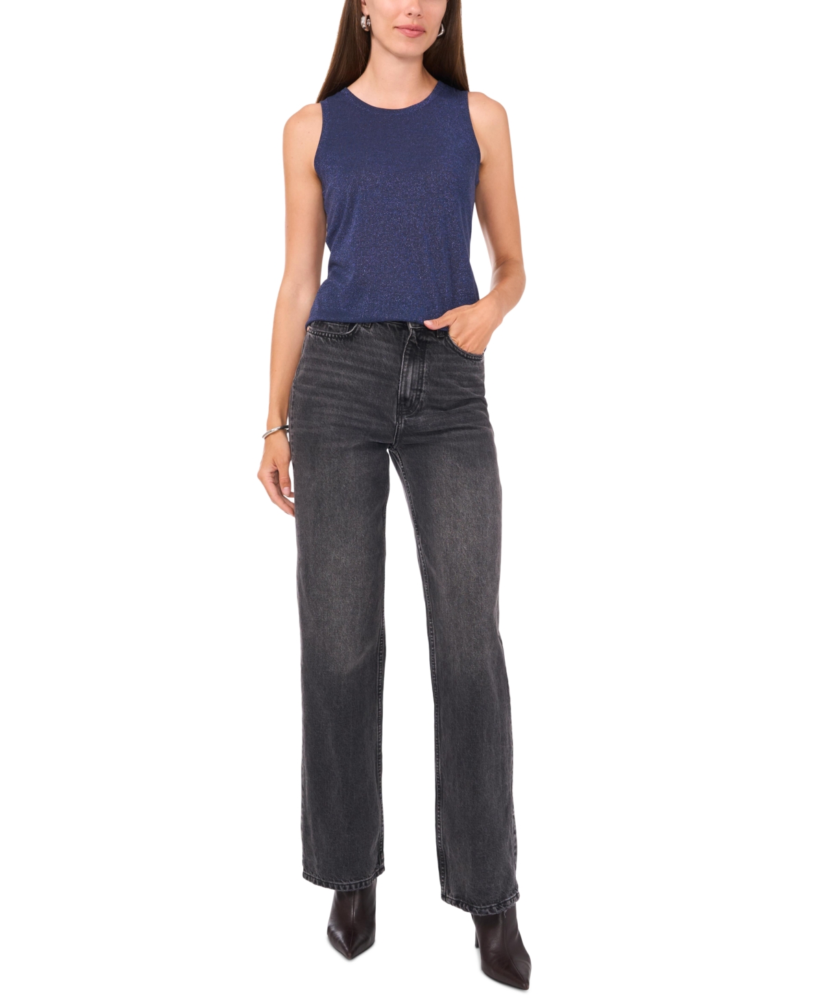 Vince Camuto Women's Shine Sleeveless Top