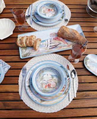 Certified International Seacoast Melamine Dinnerware Collection