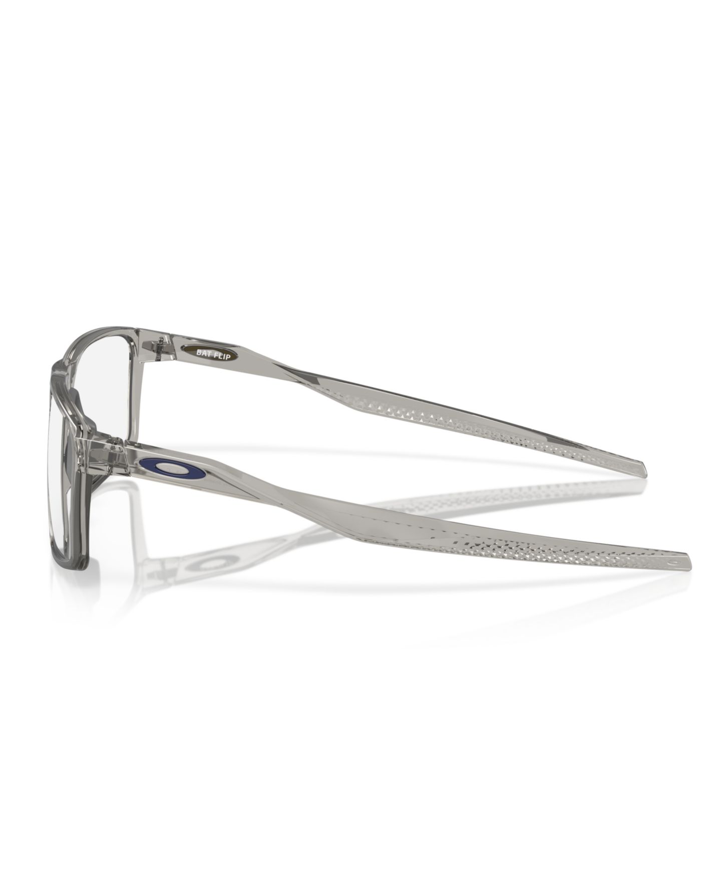 Мужские очки Celine Oakley Rectangle Bat Flip Eyeglasses, OX8183, цвет: Серый теневой — фото 3