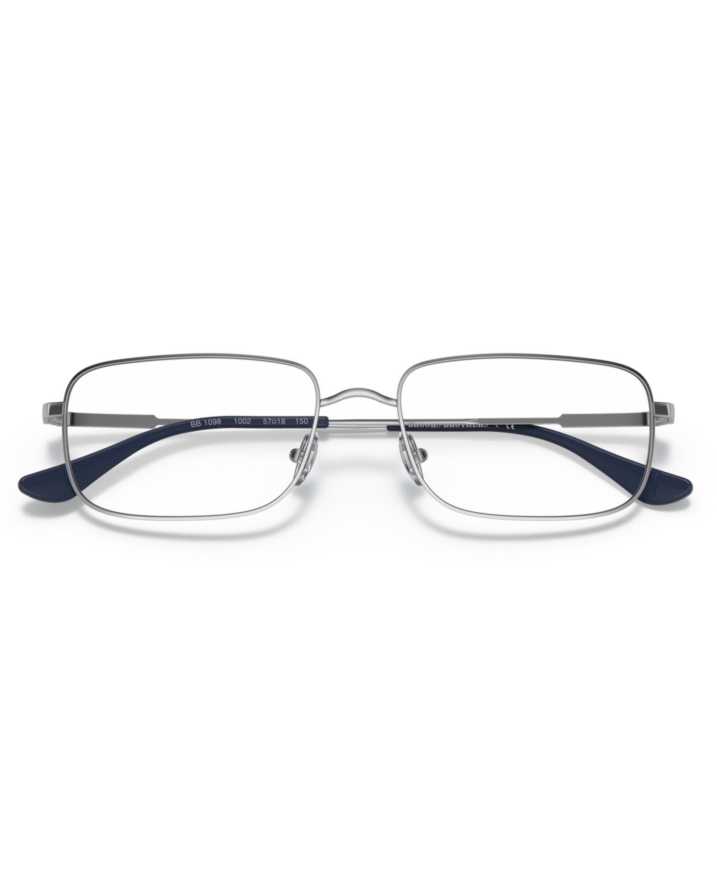 Мужские очки Brooks Brothers Man Rectangle Metal BB1098 Eyeglasses — фото 3