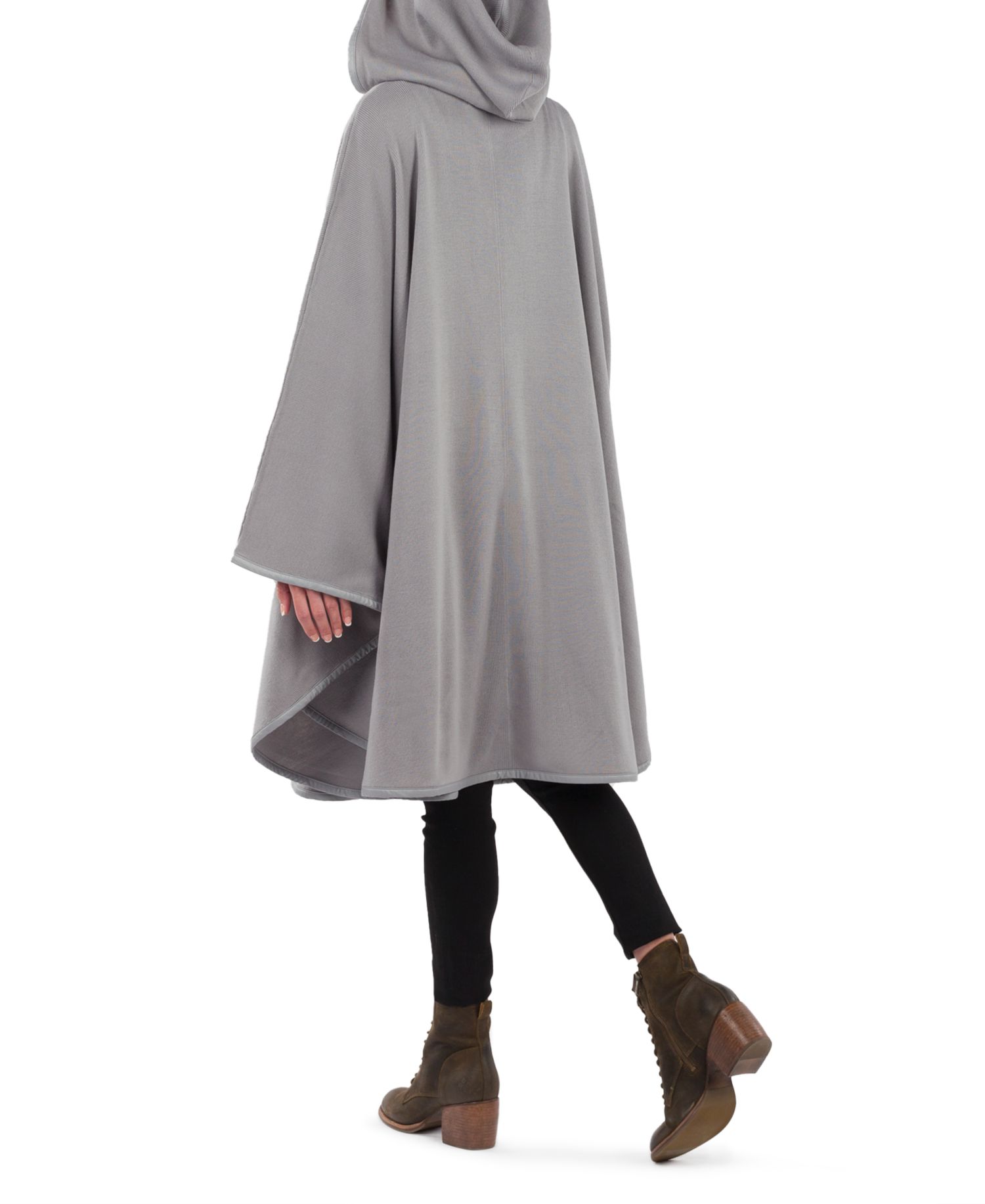 Women's Hooded Cape with Clasp