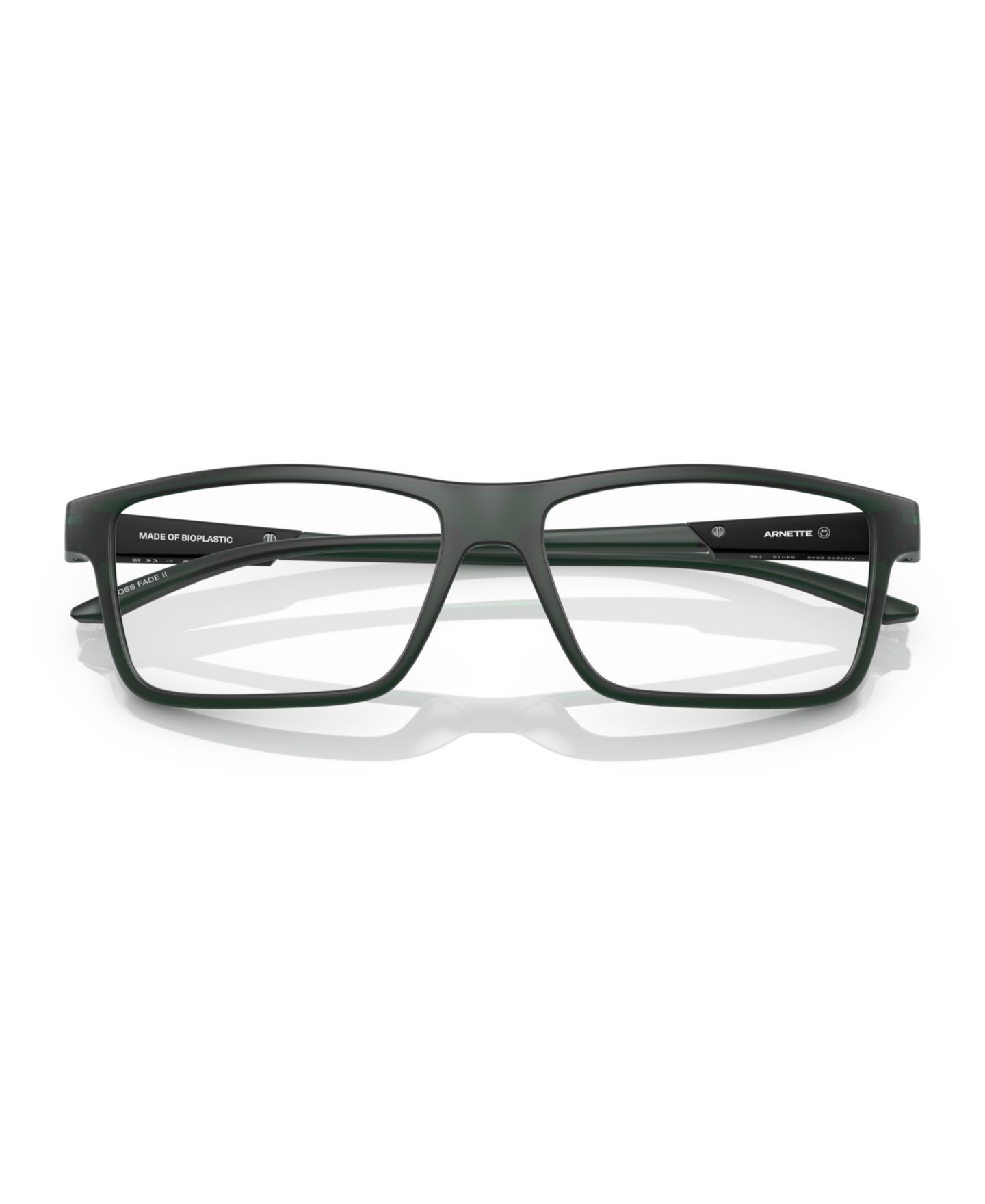 Очки Arnette Unisex Pillow Plastic AN7216 Cross Fade II Eyeglasses, цвет: Матовый зелёный — фото 5