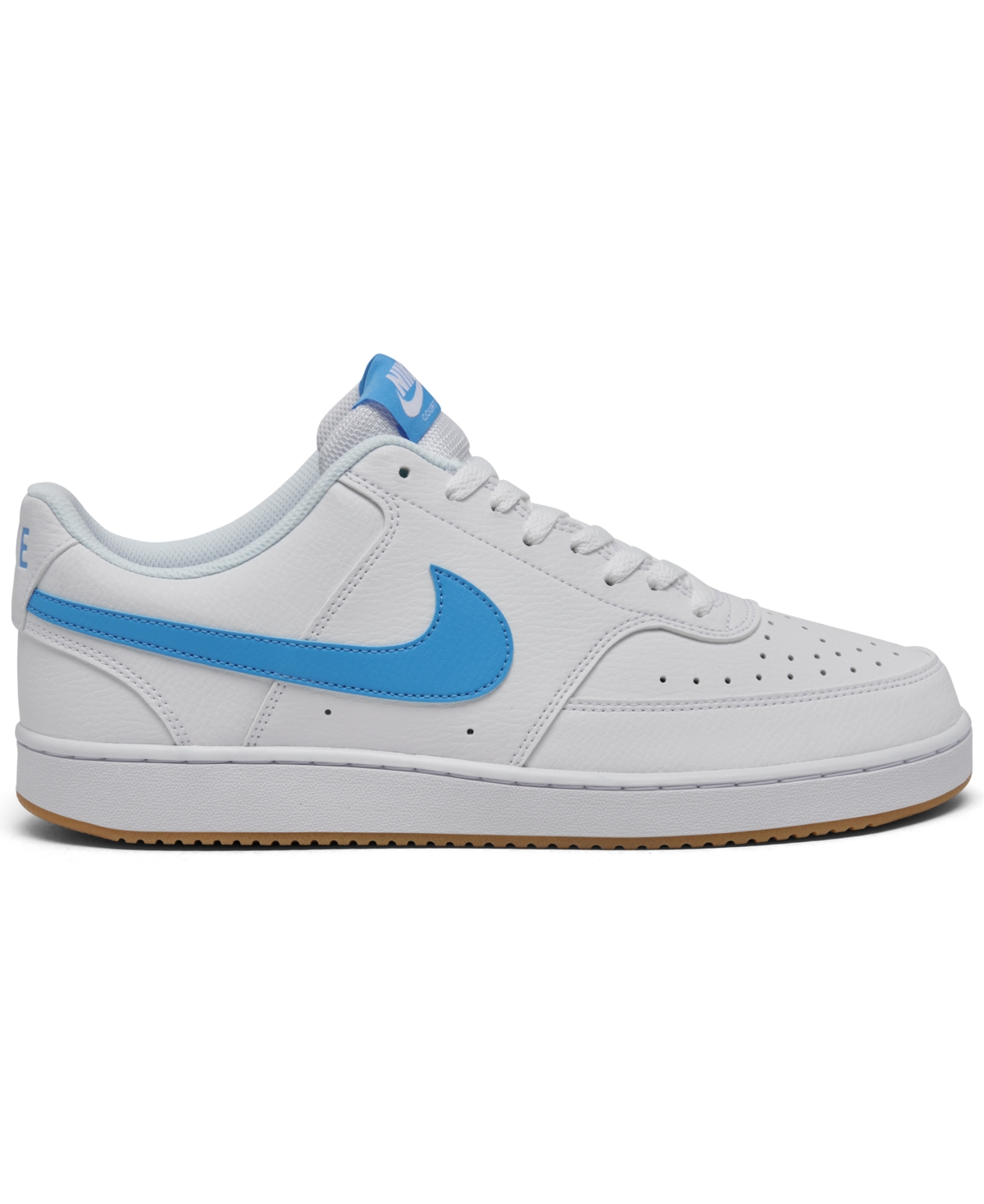 Nike Men's Court Vision Low Casual Sneakers from Finish Line -Uni Blue